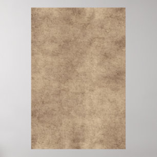 Vintage Paper Parchment Paper Template Blank Poster