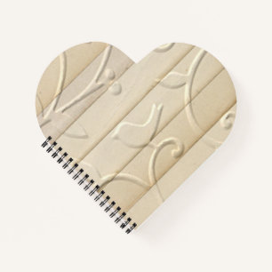 Vintage Paper Strips Embossed Notebook