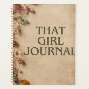 Vintage Paper Texture Daily Planner & Organiser