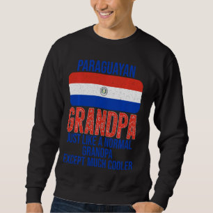 Vintage Paraguayan Grandpa Paraguay Flag For Fathe Sweatshirt