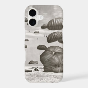 Vintage Paratrooper Landing Phone Cover