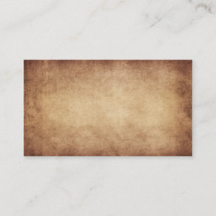 Vintage Parchment Antique Paper Background Custom Business Card