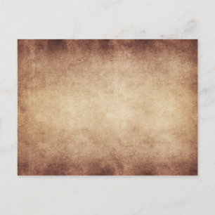 Vintage Parchment Antique Paper Background Custom Postcard