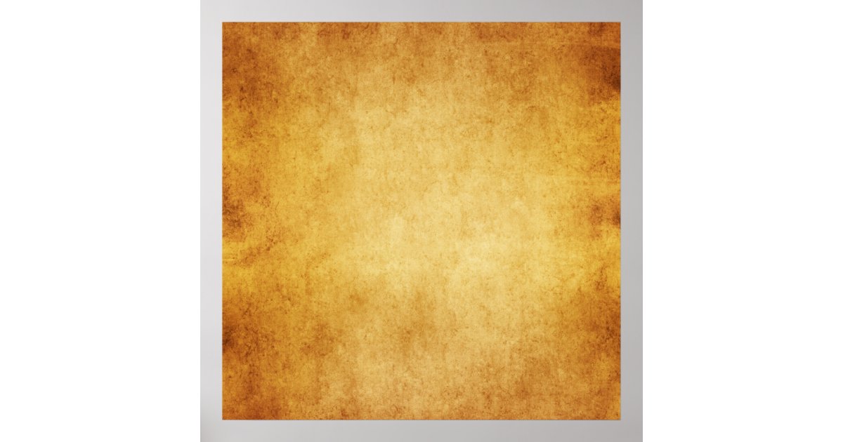 Vintage Parchment Antique Paper Background Custom Poster | Zazzle.co.uk
