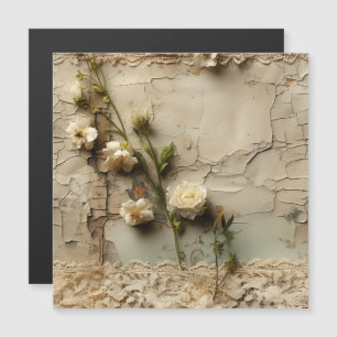 Vintage Parchment Love Letter with Flowers (3)