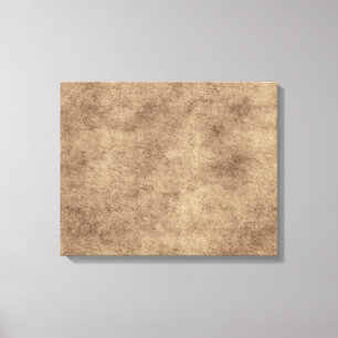 Vintage Parchment or Paper Background Customised Canvas Print