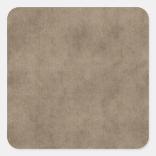 Vintage Parchment or Paper Background Customised Square Sticker