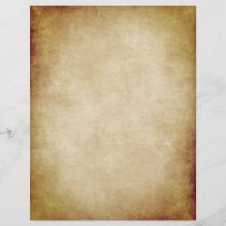 Vintage Parchment Paper Template Background