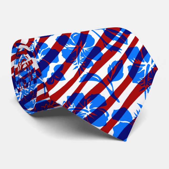 Vintage Pareau Stripe Necktie (Rolled)