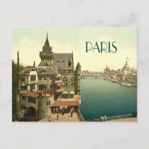 Vintage Paris 1900's Postcard