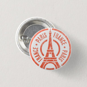 Vintage Paris 3 Cm Round Badge