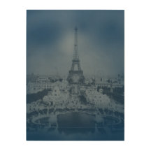 Vintage Paris and Eiffel Tower
