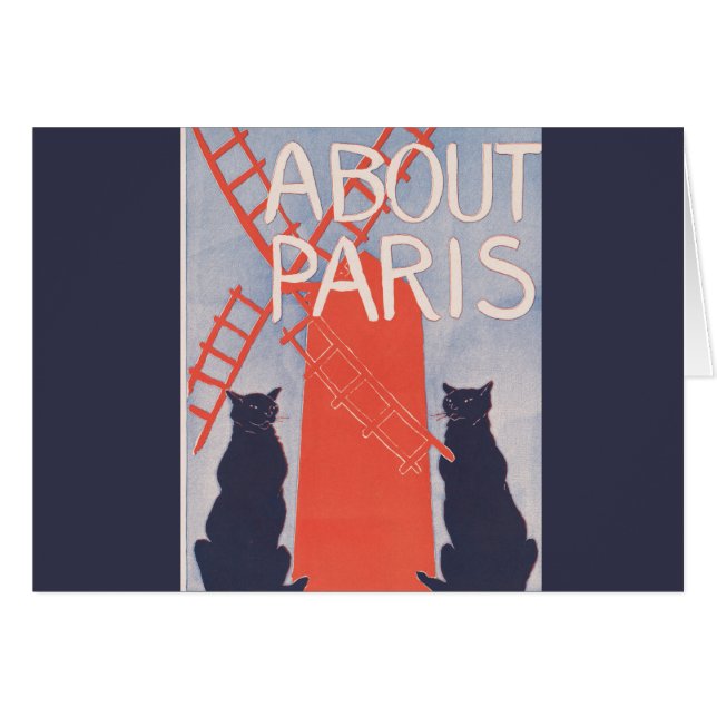 Vintage Paris Book Cover (Front Horizontal)