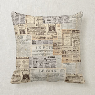 Vintage Paris Cushion