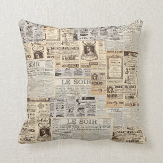 Vintage Paris Cushion