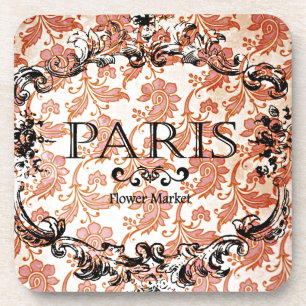 Vintage Paris Damask Coaster