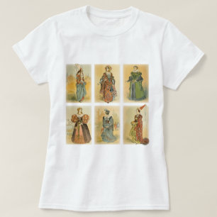 Vintage Paris Fashion - Mediaeval T-Shirt