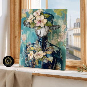 Vintage Paris France Mannequin Fashion  Decoupage  Tissue Paper