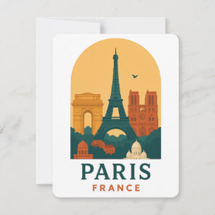 Vintage Paris France Travel Postcard – Notre-Dame