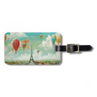 Vintage Paris Luggage Tags