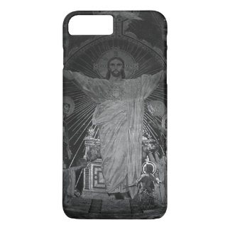 Vintage Paris Main mosaic Sacred Heart jesus iPhone 8 Plus/7 Plus Case