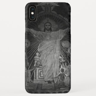 Vintage Paris Main mosaic Sacred Heart jesus iPhone XS Max Case