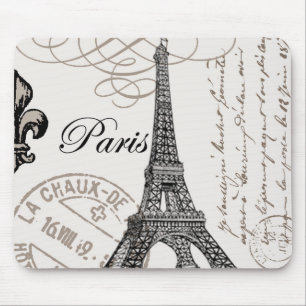 Vintage Paris...mousepad Mouse Mat