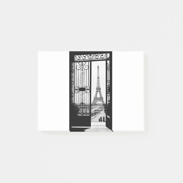 Vintage Paris Post-it Notes (Front)