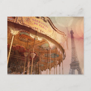 Vintage Paris postcard