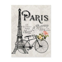 Vintage Paris Postcard