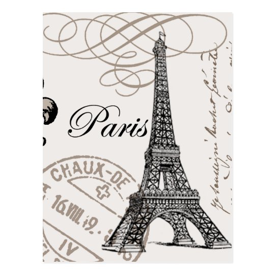 Vintage Paris...postcard Postcard