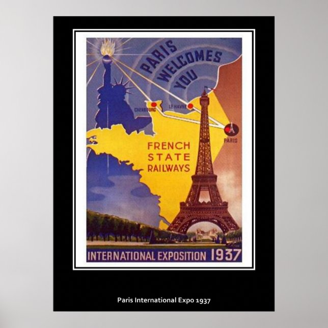 Vintage Paris Poster (Front)
