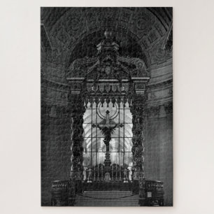 Vintage Paris royal chapel altar St James Palace Jigsaw Puzzle