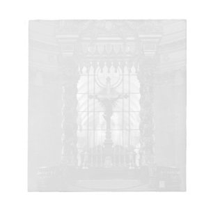 Vintage Paris royal chapel altar St James Palace Notepad