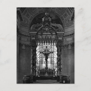 Vintage Paris royal chapel altar St James Palace Postcard