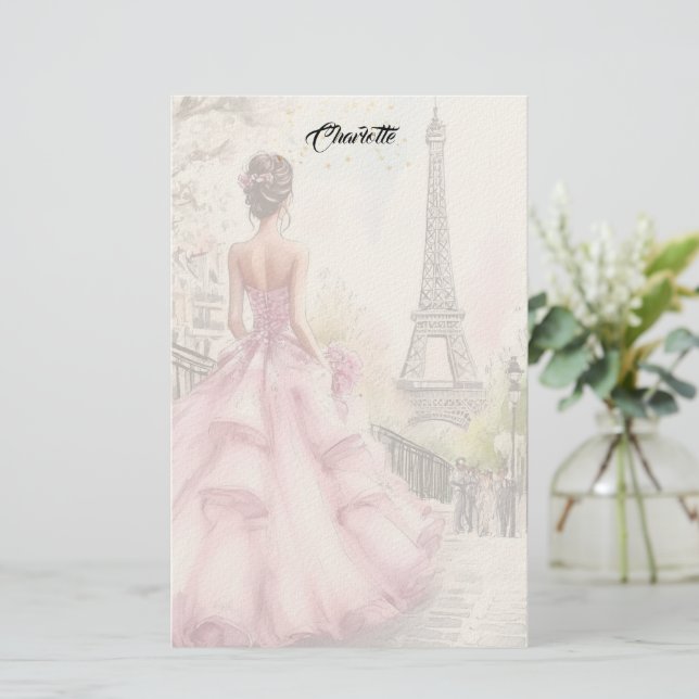 Vintage Paris  Stationery (Standing Front)