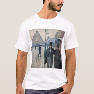 Vintage Paris Street on a Rainy Day T-Shirt