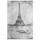 Vintage Paris Tissue or Decoupage Paper