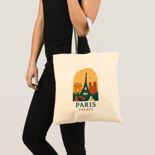 Vintage Paris Tote Bag – French Cathedral Retro