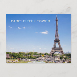 Vintage Paris Travel Tourism Postcard