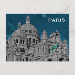 Vintage Paris Travel Tourism Postcard