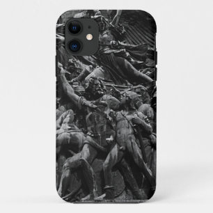 Vintage Paris triumphal arch marseillaise rude iPhone 11 Case
