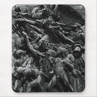 Vintage Paris triumphal arch marseillaise rude Mouse Mat