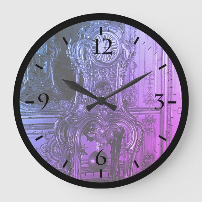 Vintage Paris Versailles Palace astronomical clock (Front)