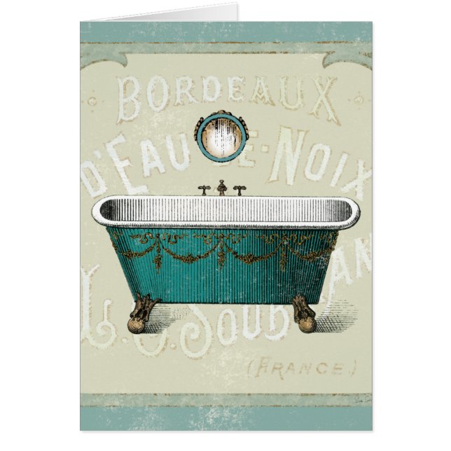 Vintage Parisian Bath (Front)