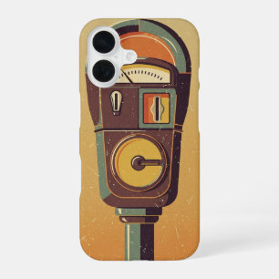 Vintage Parking Metre iPhone 16 Case
