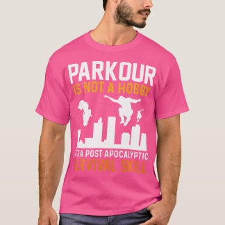 Vintage Parkour Outfit Free Running Parkour Sport  T-Shirt