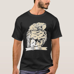 Vintage Parrot Bird Drawing Premium T-Shirt