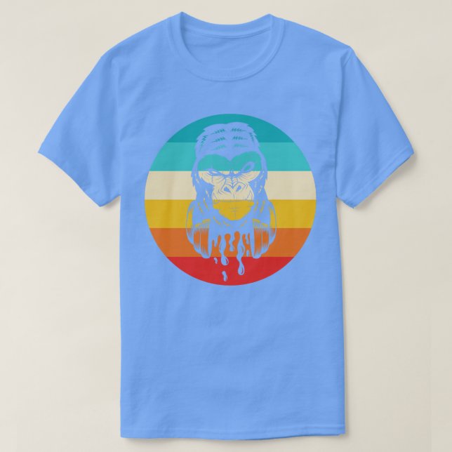Vintage Party Gorilla T-Shirt (Design Front)