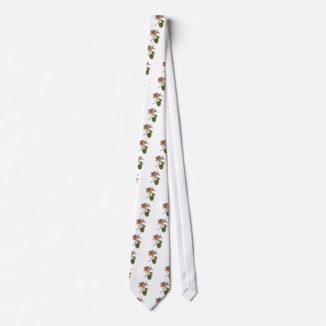 Vintage Passion Flower Tie (Front)